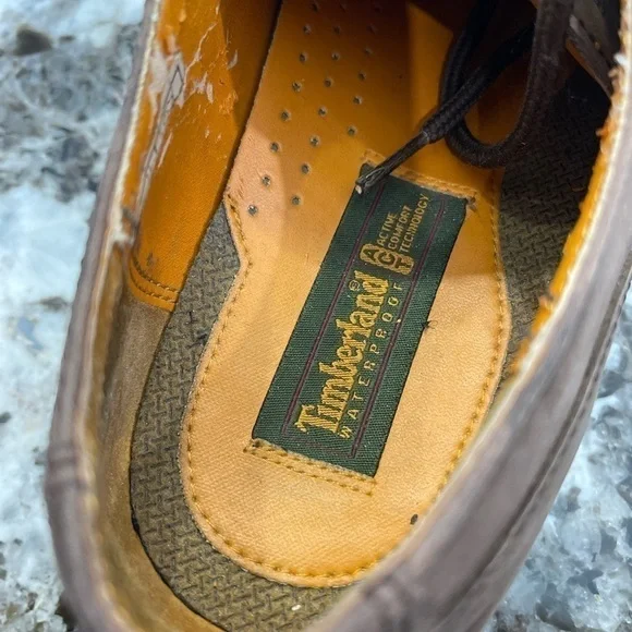 Timberland Moctoe Oxfords Leather Shoes men’s size 11.5 - Picture 15 of 16